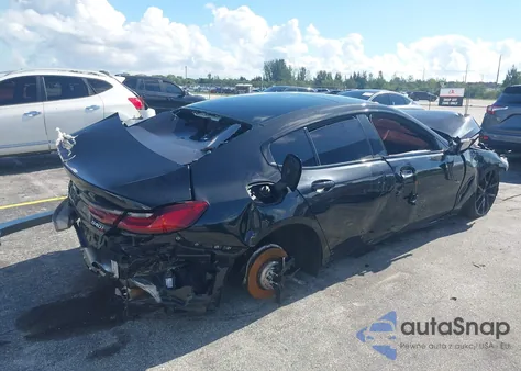 2022 BMW 840 Gran Coupe I from USA, damaged, VIN WBAGV2C01NCH22588